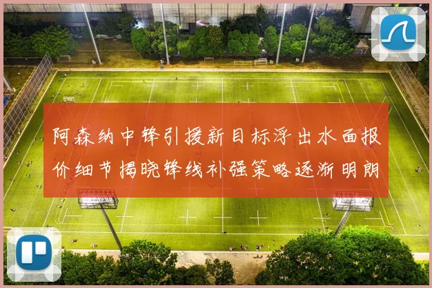 阿森纳中锋引援新目标浮出水面报价细节揭晓锋线补强策略逐渐明朗